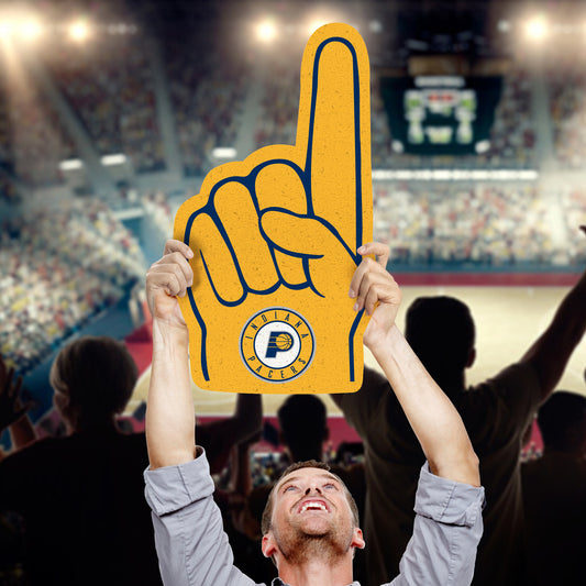 Indiana Pacers:  2022 Foamcore Foam Finger   Foam Core Cutout  - Officially Licensed NBA    Big Head