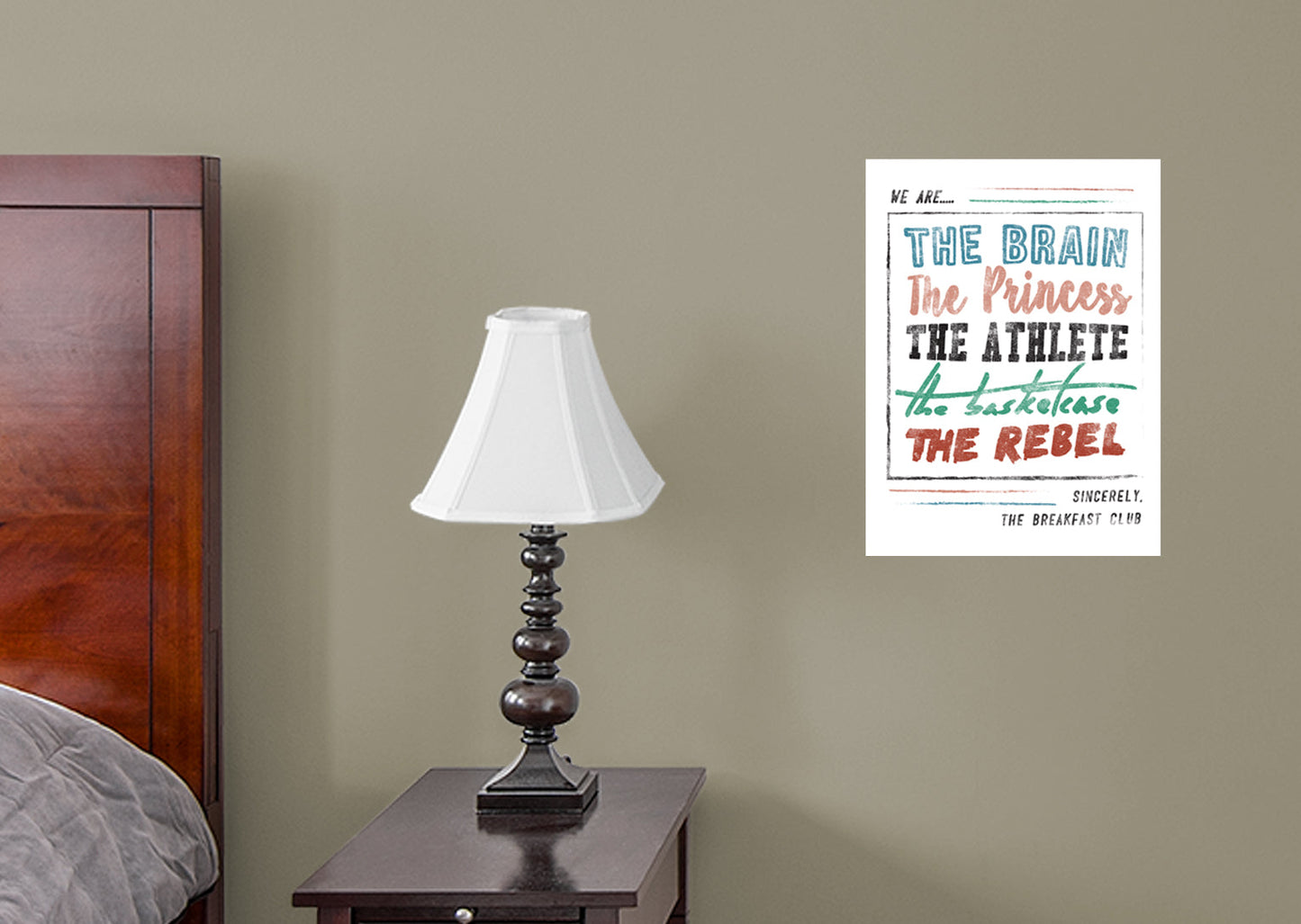 The Breakfast Club:  We Are Mural        - Officially Licensed NBC Universal Removable Wall   Adhesive Decal