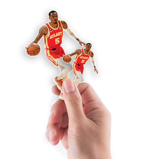 Atlanta Hawks: Dejounte Murray Minis - Officially Licensed NBA Removable Adhesive Decal