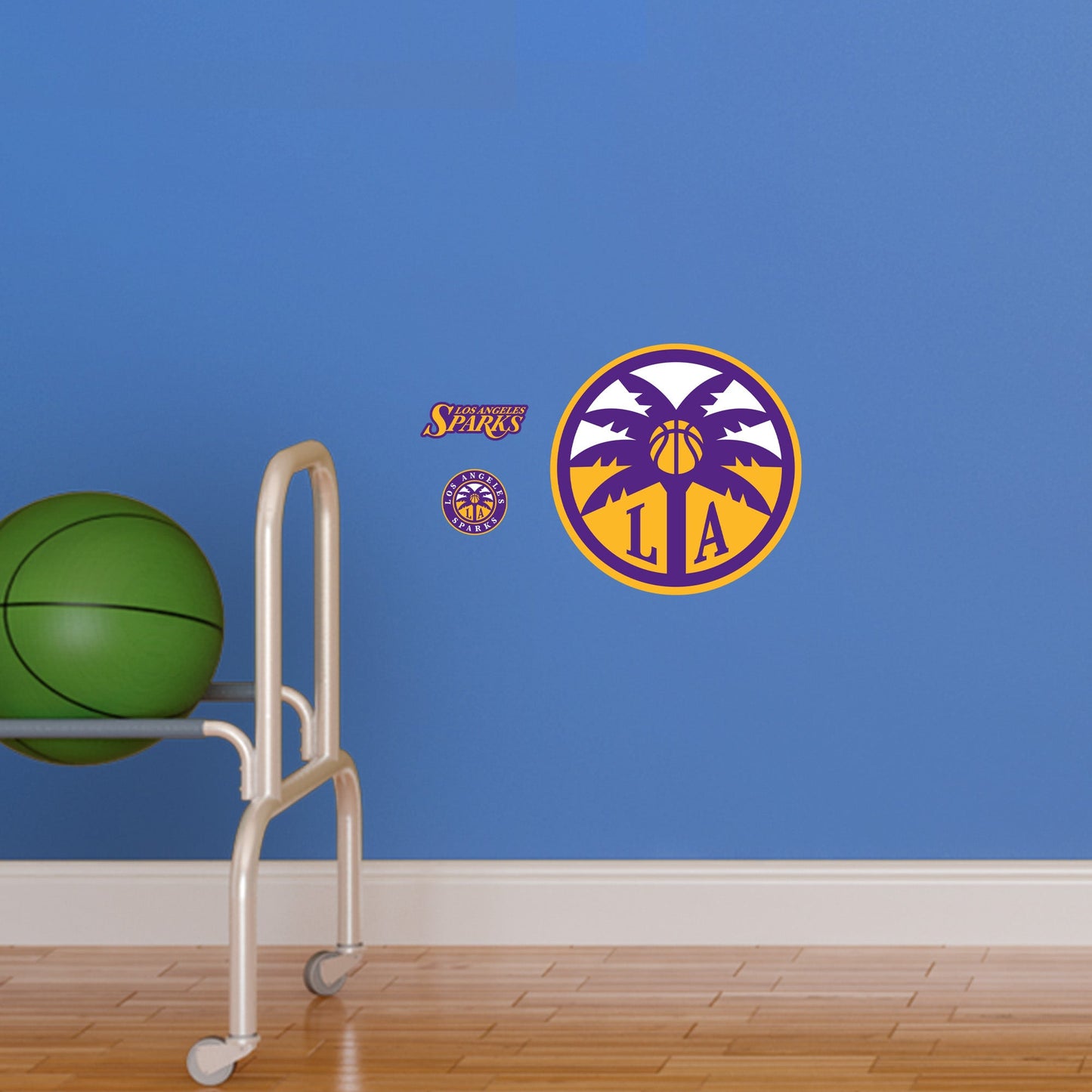 Los Angeles Sparks:   Logo        - Officially Licensed WNBA Removable     Adhesive Decal