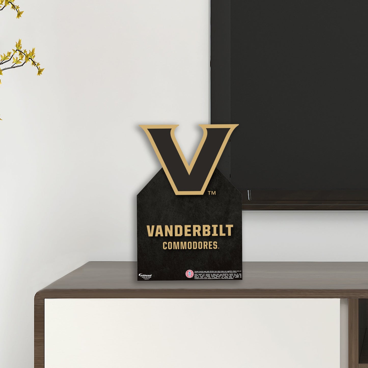 Vanderbilt Commodores: Mini Cardstock Cutout - Officially Licensed NCAA Stand Out