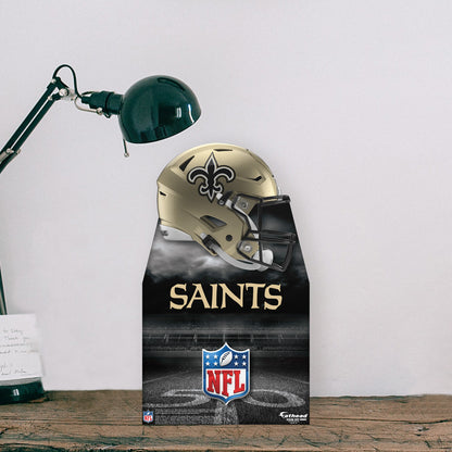 New Orleans Saints:  2022 Helmet  Mini   Cardstock Cutout  - Officially Licensed NFL    Stand Out