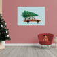 Christmas:  Bringing Home the Tree Poster        -   Removable     Adhesive Decal