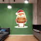 Christmas: Merry Christmas Die-Cut Character - Removable Adhesive Decal