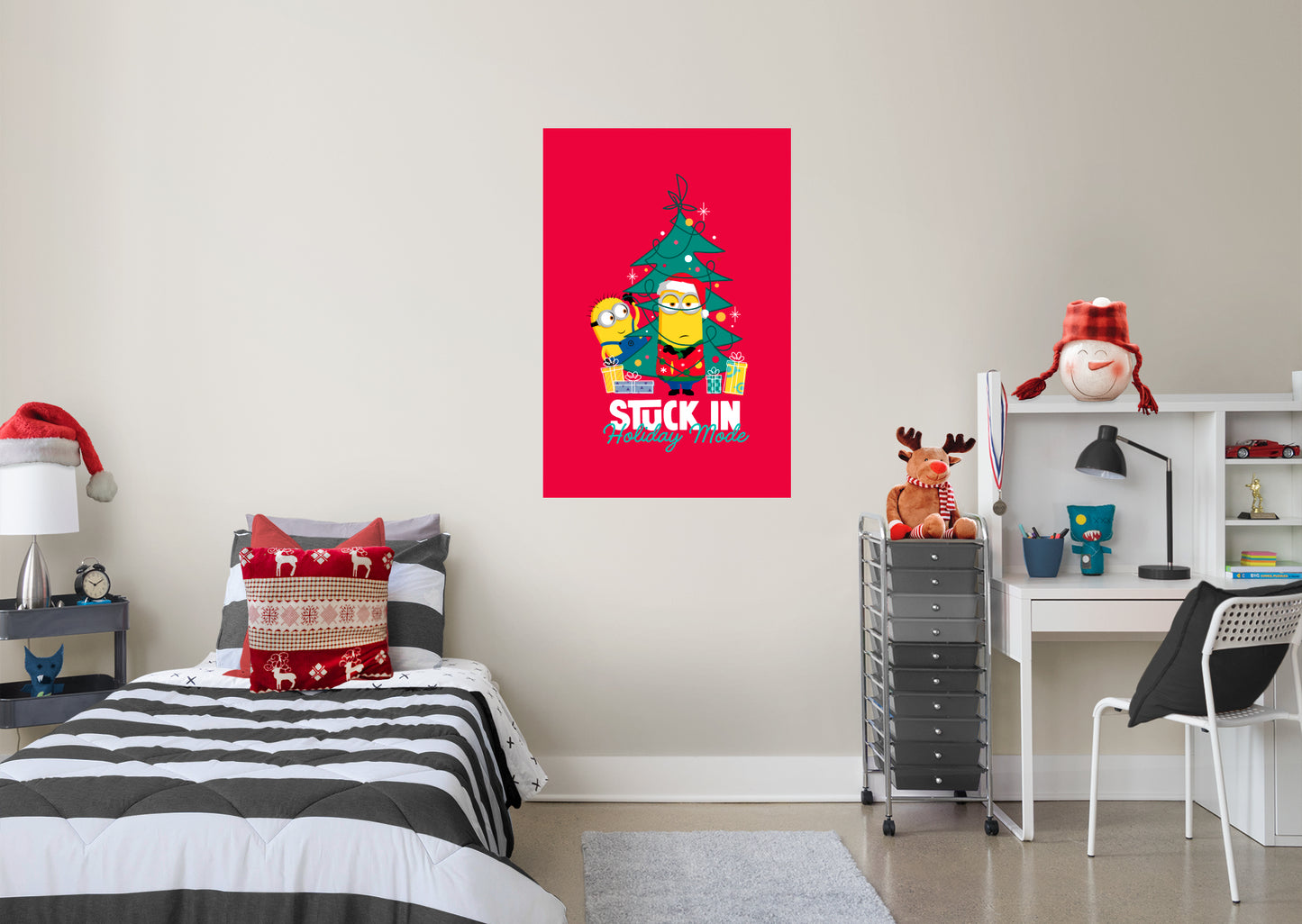 Minions Holiday: Holiday Mode Mural - Officially Licensed NBC ...