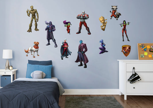 Guardians of the Galaxy Characters Collection  - Officially Licensed Marvel Removable Wall Decal