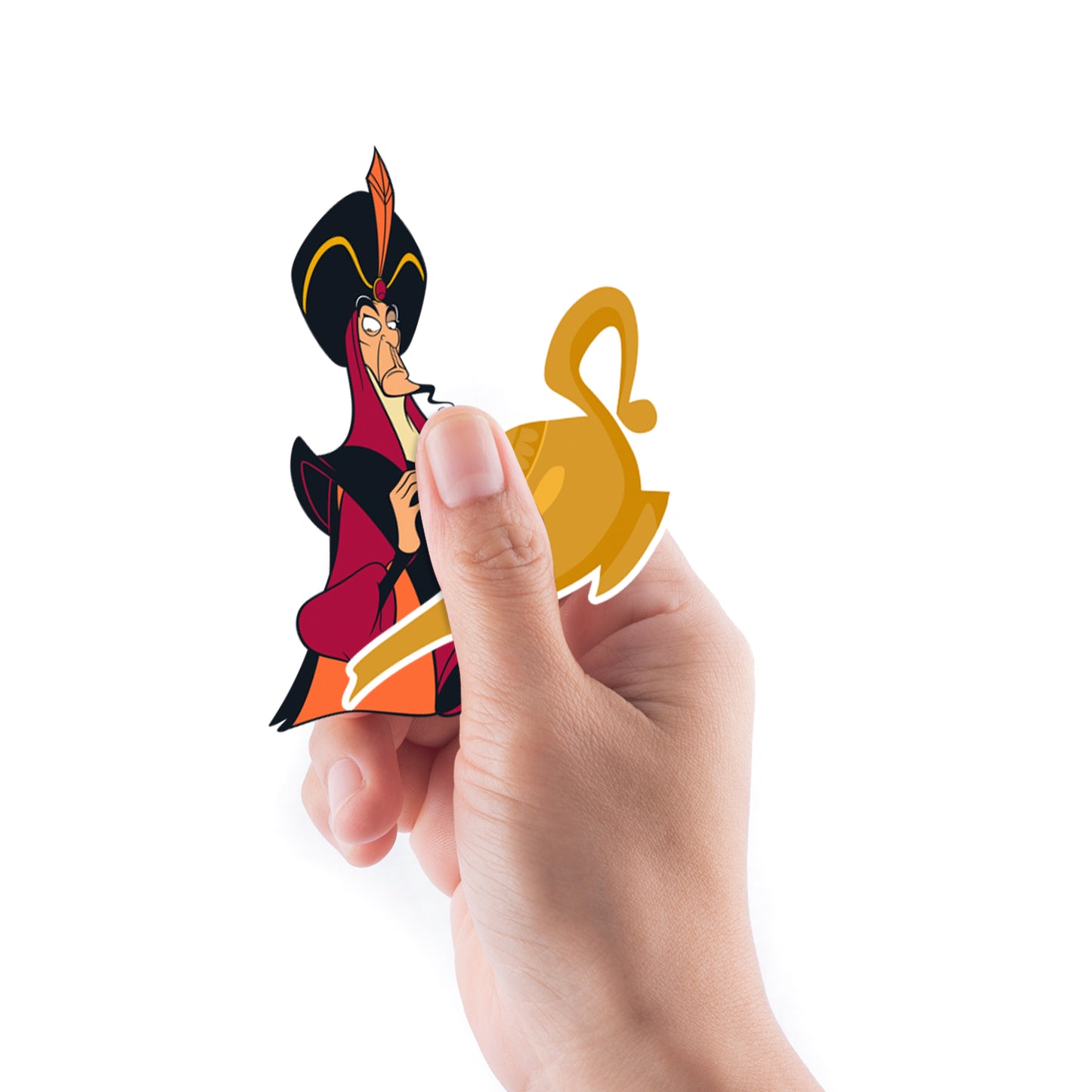 Sheet of 4 -Aladdin: Jafar Minis        - Officially Licensed Disney Removable Wall   Adhesive Decal