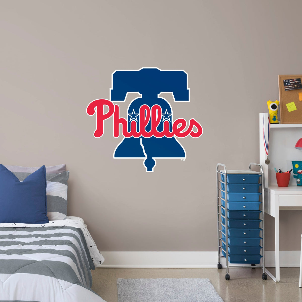 Philadelphia Decal Philadelphia Phillies: Logo Wall Decal | Fathead Official Site