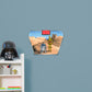 Return of the Jedi 40th: C-3PO and R2D2 Tatooine Instant Window - Officially Licensed Star Wars Removable Adhesive Decal