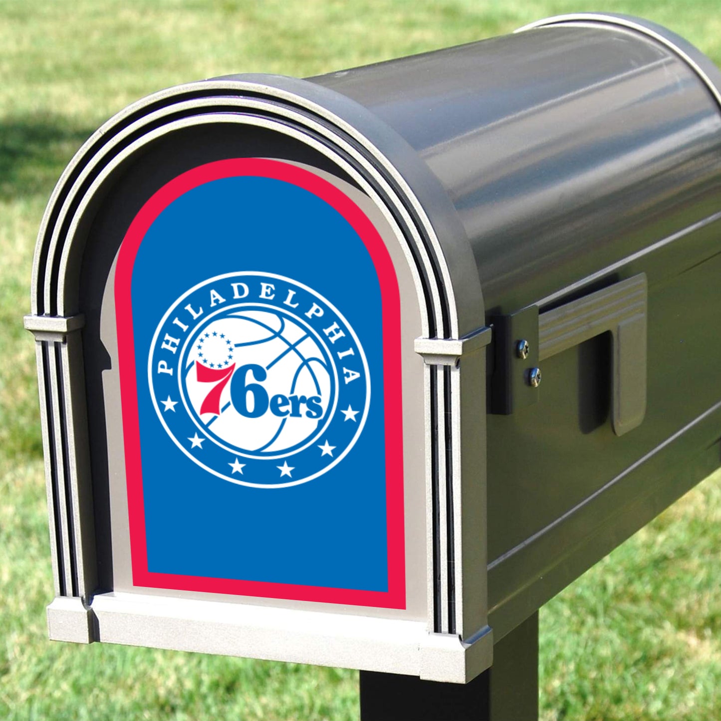 Philadelphia 76ers: Mailbox Logo - Officially Licensed NBA Outdoor Graphic