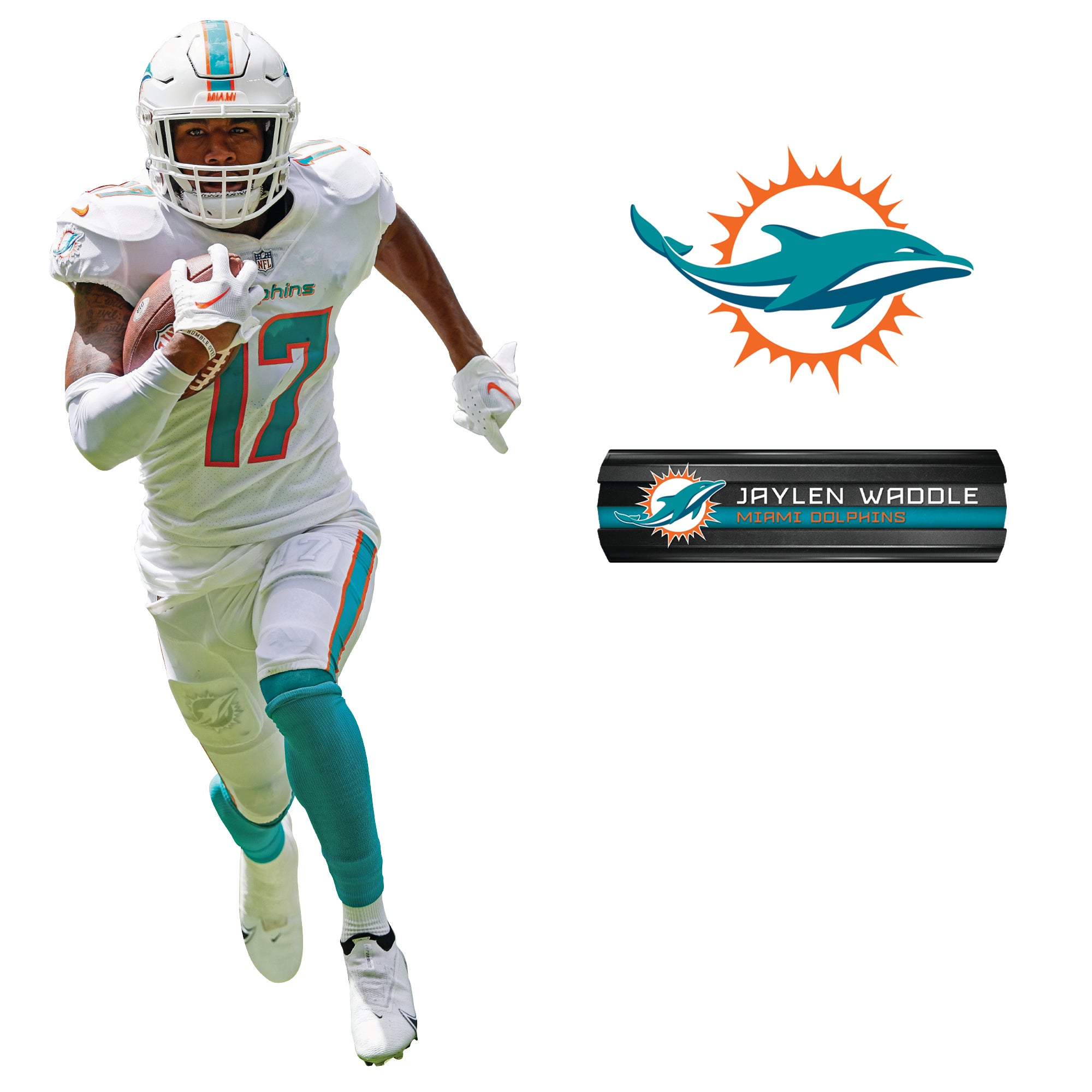 Jaylen Waddle Dolphins Wallpapers  Wallpaper Cave