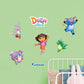 Dora the Explorer: Dora and Friends RealBig - Officially Licensed Nickelodeon Removable Adhesive Decal
