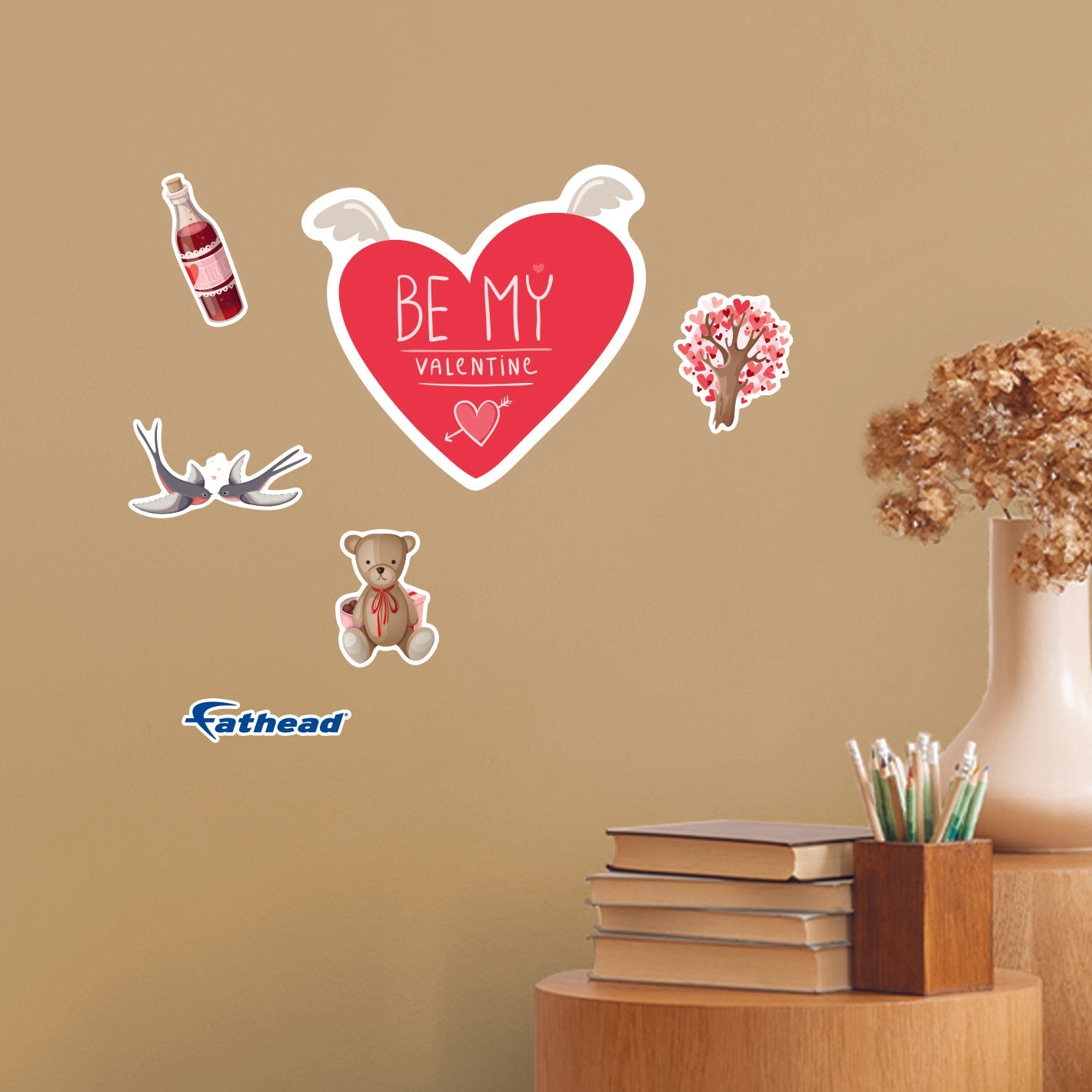 Valentine's Day: The Elixir of Love Icon - Removable Adhesive Decal