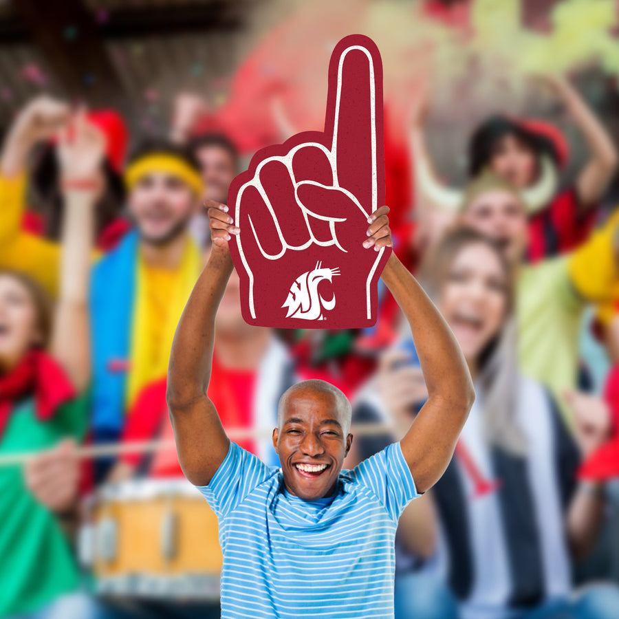 Washington State Cougars - Big Head - Official NCAA - Foam Core Cutout