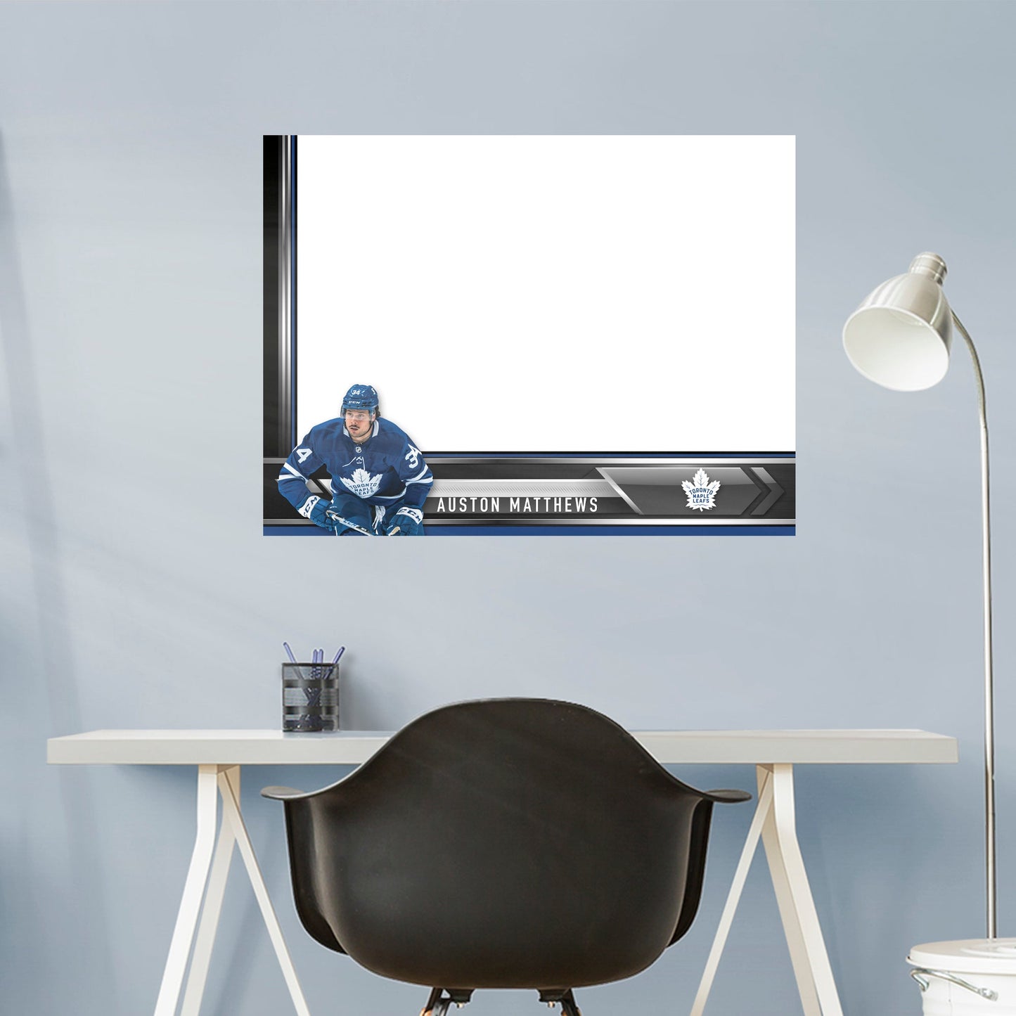 Toronto Maple Leafs: Auston Matthews Dry Erase Whiteboard - Officially Licensed NHL Removable Adhesive Decal