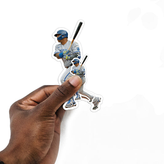 Kansas City Royals: Salvador Perez 2022 Player Minis        - Officially Licensed MLB Removable     Adhesive Decal