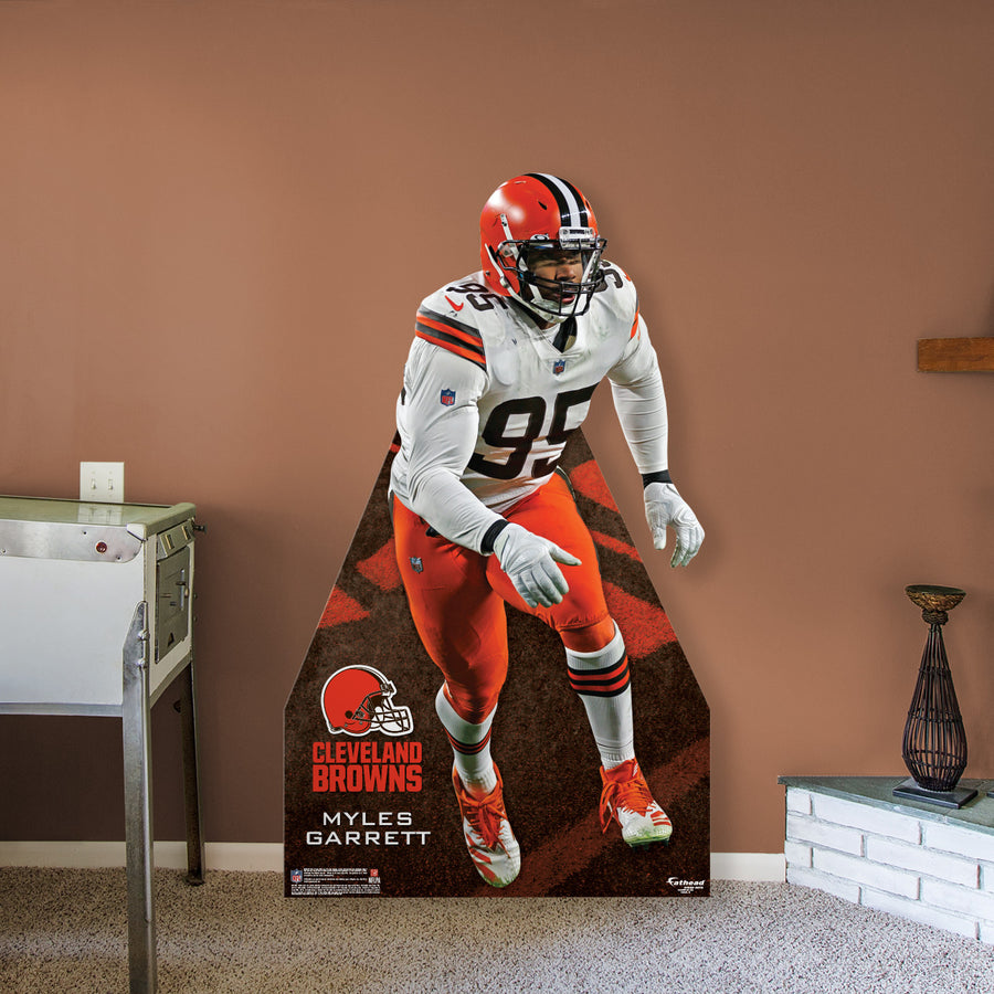 Myles Garrett - Life-Size Stand Out - Official NFL - Cleveland Browns - Foam Core Cutout