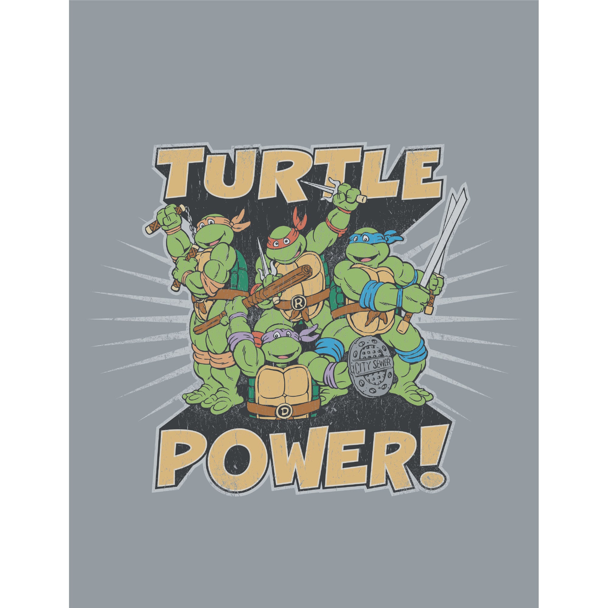 Teenage Mutant Ninja Turtles: Turtle Power Poster - Officially License ...