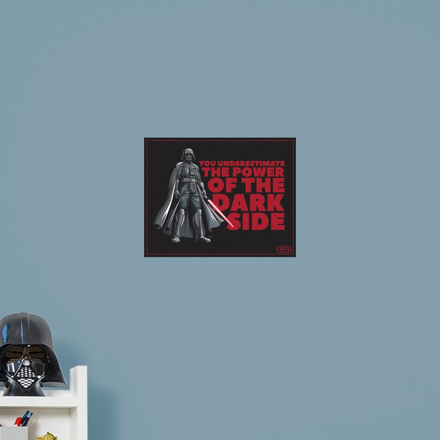 Darth Vader Underestimate Quote Poster - Officially Licensed Star Wars Removable Adhesive Decal