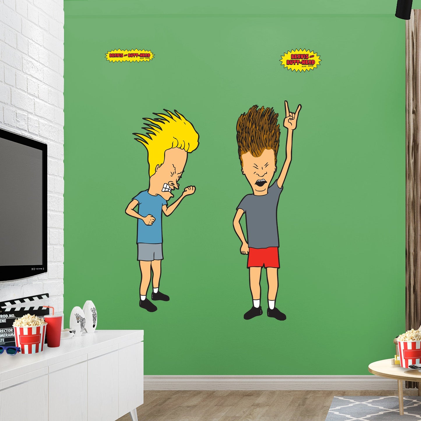 Beavis & Butt-Head: Beavis & Butt-Head RealBig - Officially Licensed Paramount Removable Adhesive Decal