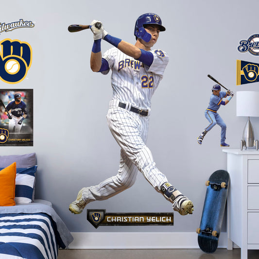 Keston Hiura Poster Milwaukee Brewers MLB Sports Print 
