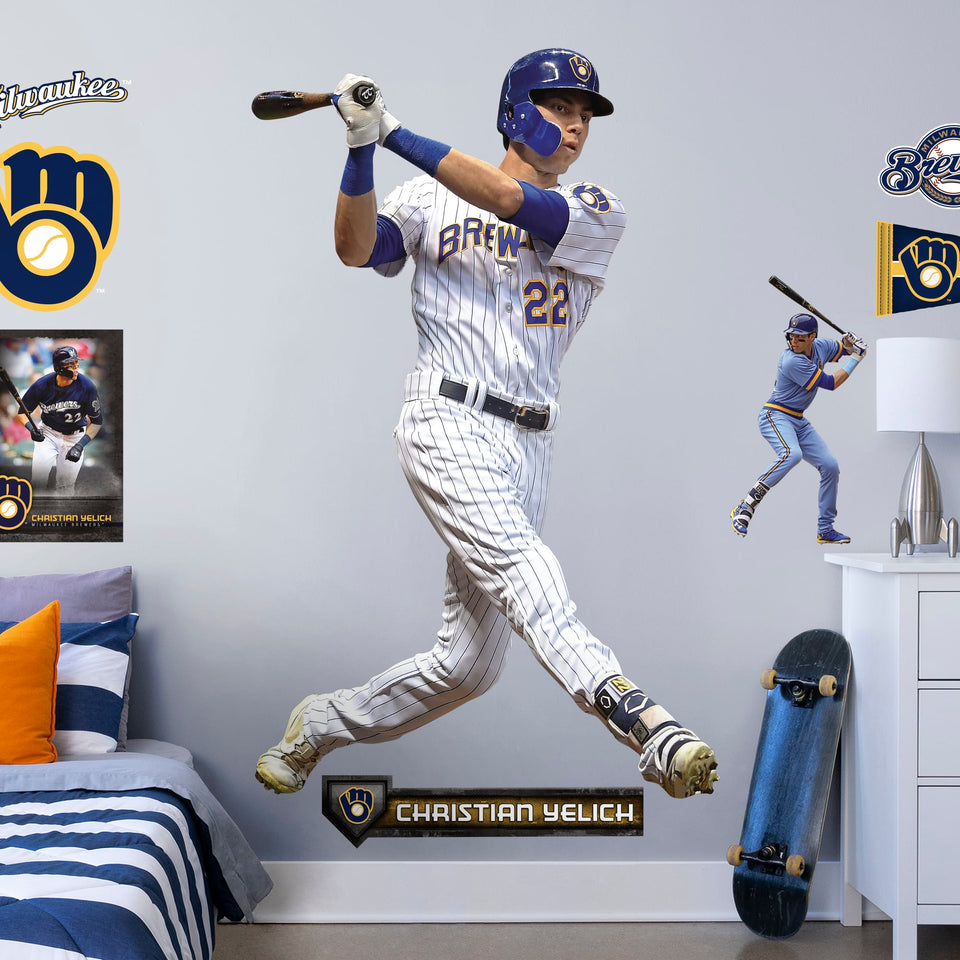 Life-Size Athlete + 12 Decals (48"W x 78"H)