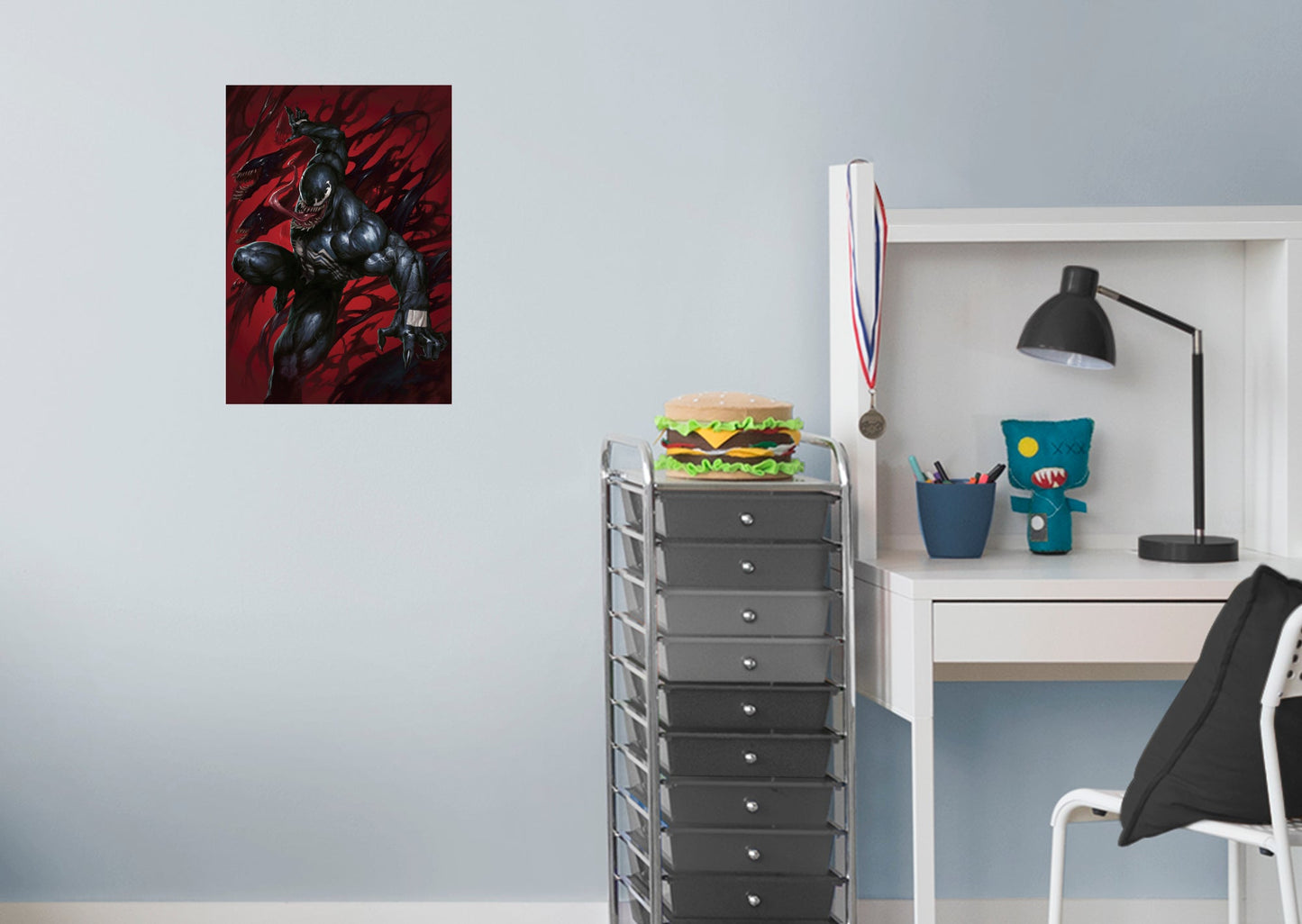 Venom: Venom Red Symbiotes Mural        - Officially Licensed Marvel Removable     Adhesive Decal