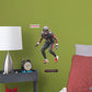 Large Athlete + 2 Decals (9"W x 17"H) Bring the action of the NFL into your home with a wall decal of your favorite player! High quality, durable, and tear resistant, you'll be able to stick and move it as many times as you want to create the ultimate football experience in any room!