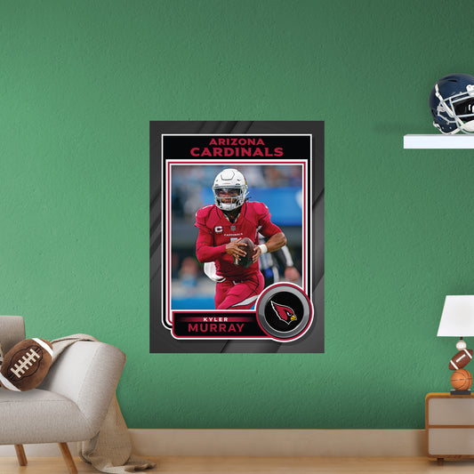 Arizona Cardinals: Kyler Murray 2022 Poster        - Officially Licensed NFL Removable     Adhesive Decal