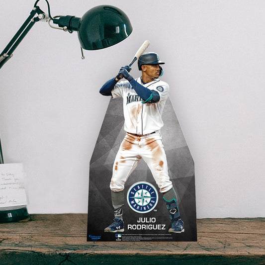 Seattle Mariners: Julio Rodriguez   Mini   Cardstock Cutout  - Officially Licensed MLB    Stand Out