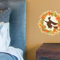 Halloween:  Autumn Witch Icon        -   Removable Wall   Adhesive Decal