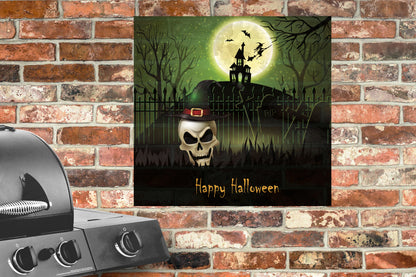 Halloween: Skull Alumigraphic        -      Outdoor Graphic