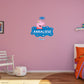 Peppa Pig: Peppa Wonderful Personalized Name Icon        - Officially Licensed Hasbro Removable     Adhesive Decal