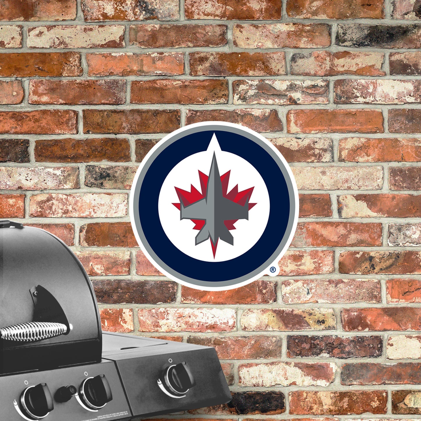 Winnipeg Jets:   Outdoor Logo        - Officially Licensed NHL    Outdoor Graphic