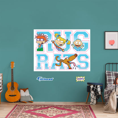 Rugrats:  Friends Poster        - Officially Licensed Nickelodeon Removable     Adhesive Decal