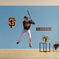 San Francisco Giants: Mike Yastrzemski         - Officially Licensed MLB Removable Wall   Adhesive Decal