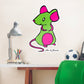 Dream Big Art:  Mouse Icon        - Officially Licensed Juan de Lascurain Removable     Adhesive Decal