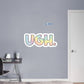 Ugh (Tie-Dye)        - Officially Licensed Big Moods Removable     Adhesive Decal