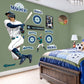 Seattle Mariners: Julio Rodriguez  Swing        - Officially Licensed MLB Removable     Adhesive Decal