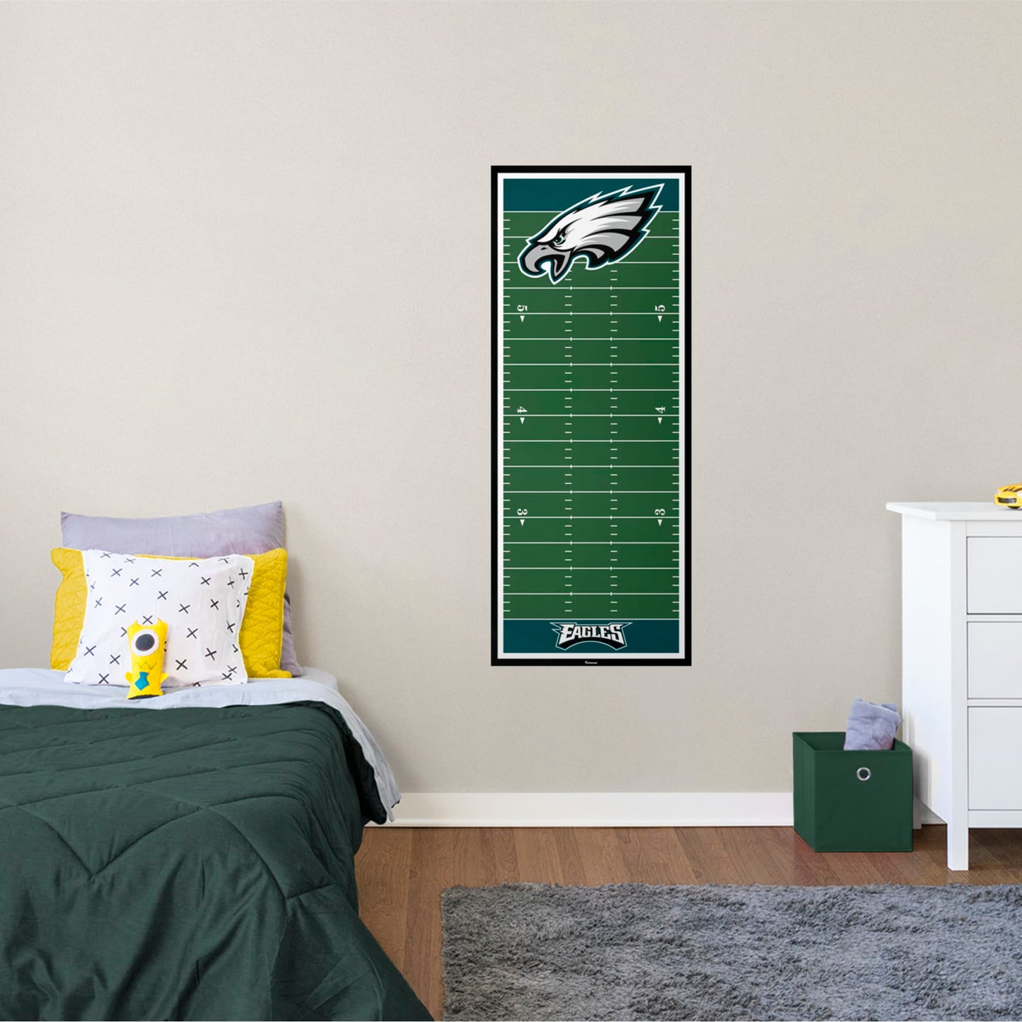 Philadelphia Eagles: Growth Chart - Officially Licensed NFL Removable Wall Graphic