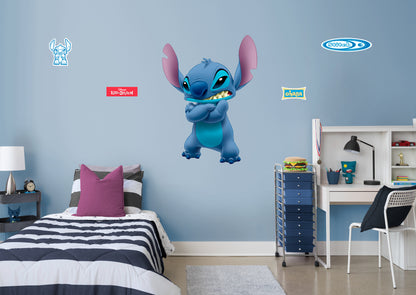 Lilo & Stitch: Stitch RealBig        - Officially Licensed Disney Removable     Adhesive Decal