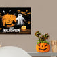 Halloween:  Ghosts Mural        -   Removable Wall   Adhesive Decal