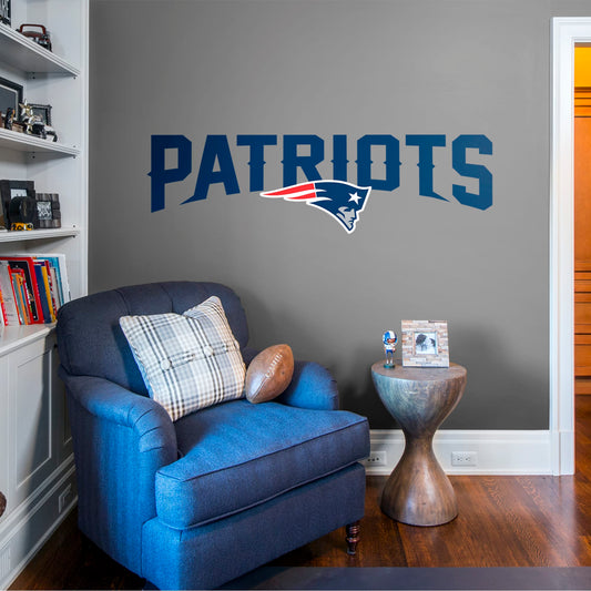 New England Patriots:  Logo        - Officially Licensed NFL Removable    Adhesive Decal
