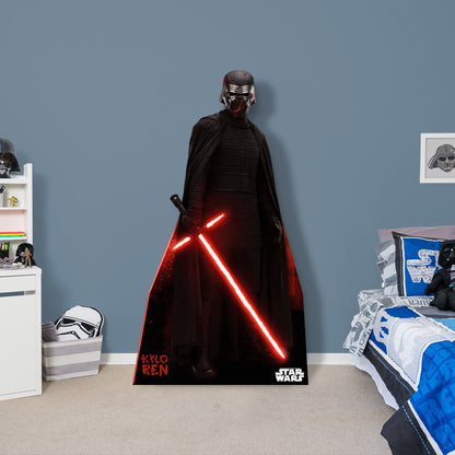 Episode XI: The Rise of Skywalker: Kylo Ren    Foam Core Cutout  - Officially Licensed Star Wars    Stand Out