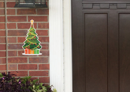 Christmas:  Christmas Tree with Presents        -      Outdoor Graphic