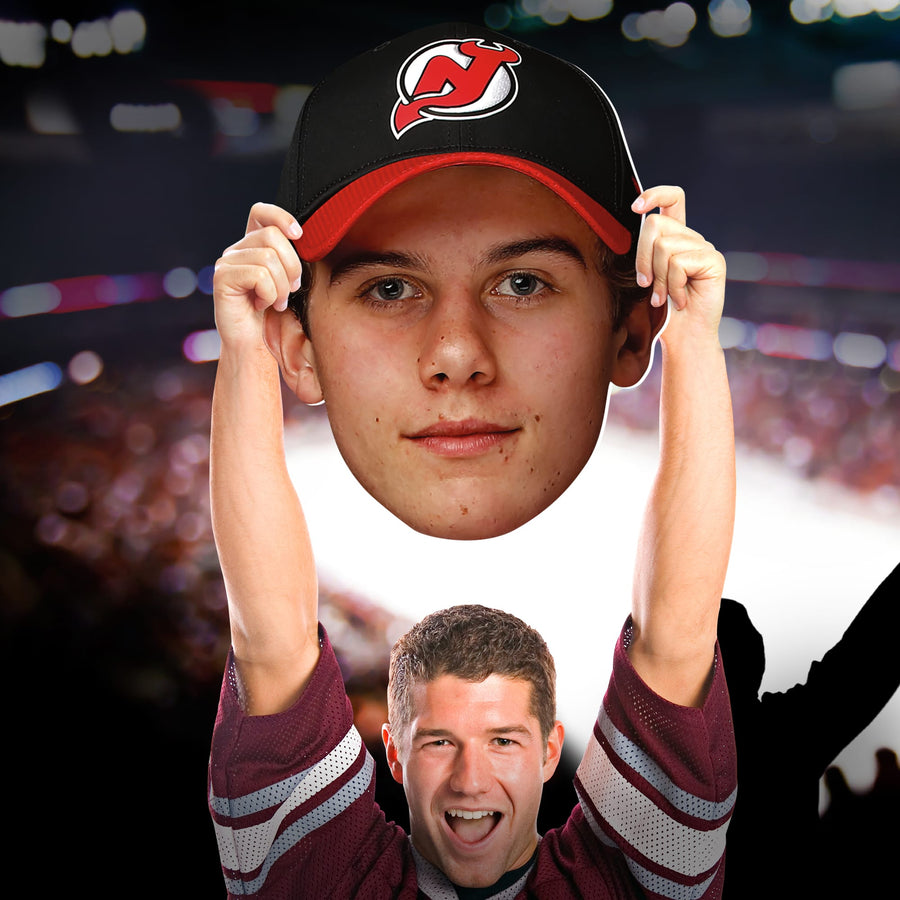 Jack Hughes - Big Head - Official NHL - New Jersey Devils - Foam Core Cutout