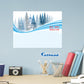 New Year: Abstract Trees Dry Erase - Removable Adhesive Decal