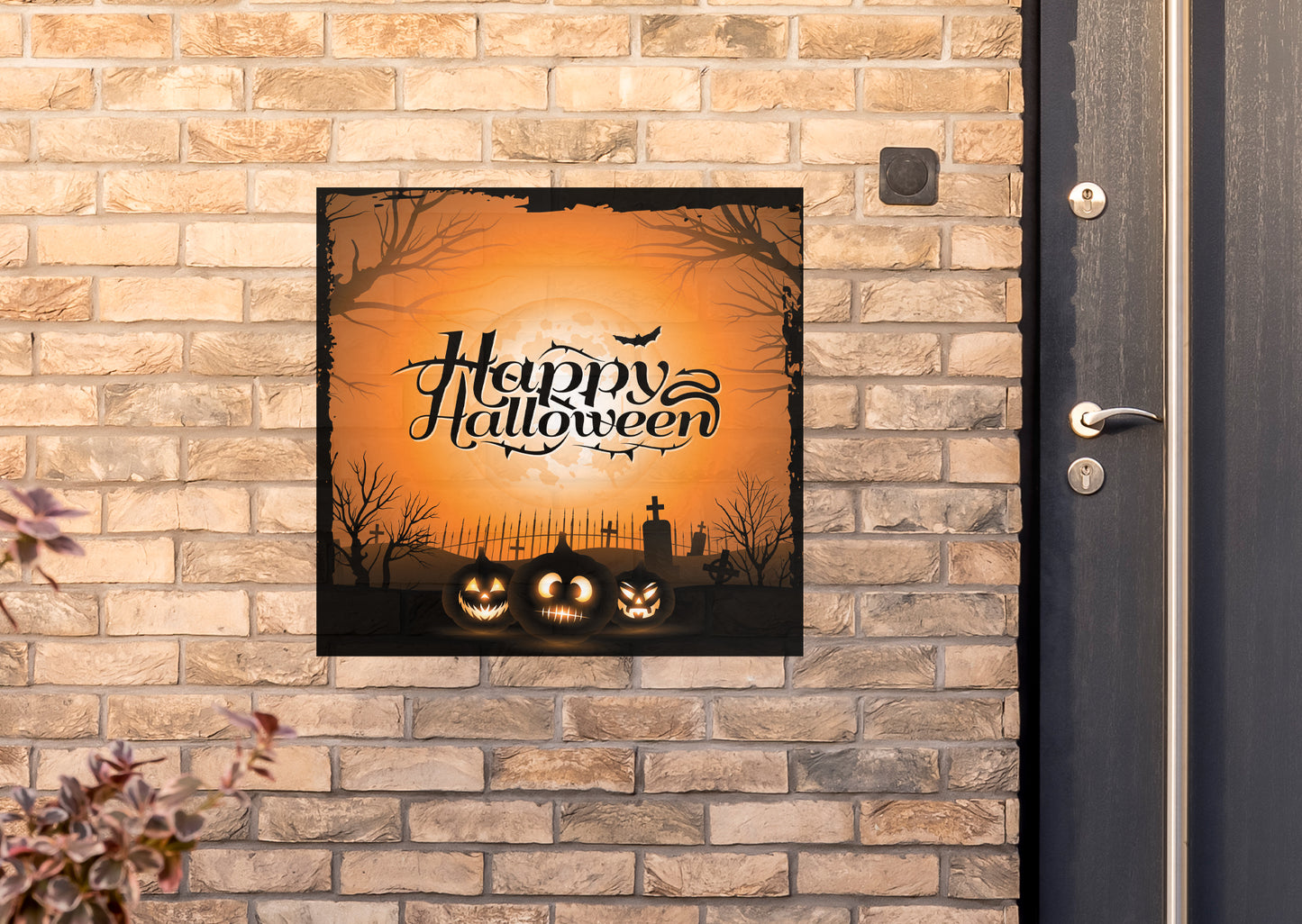 Halloween: Orange Moon Alumigraphic        -      Outdoor Graphic
