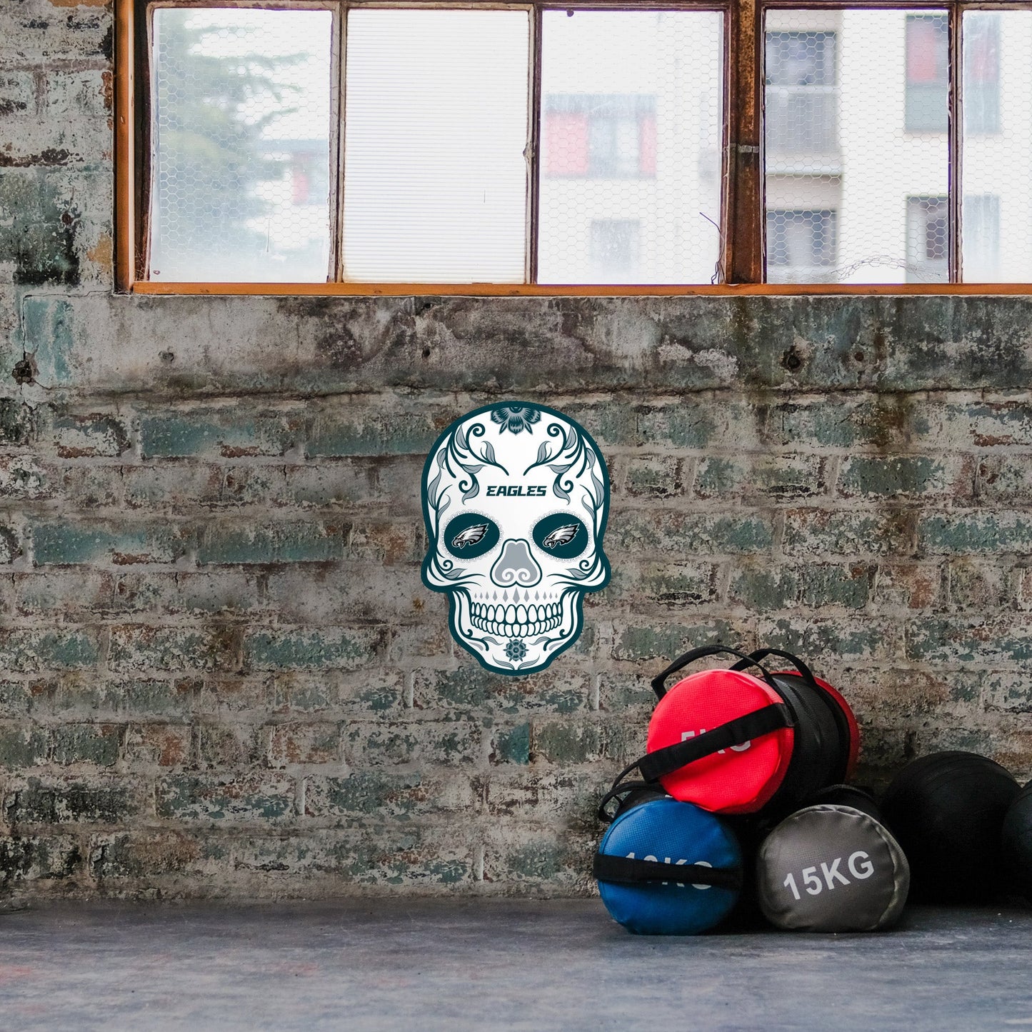 Philadelphia Eagles: Skull Outdoor Logo - Officially Licensed NFL Outdoor Graphic