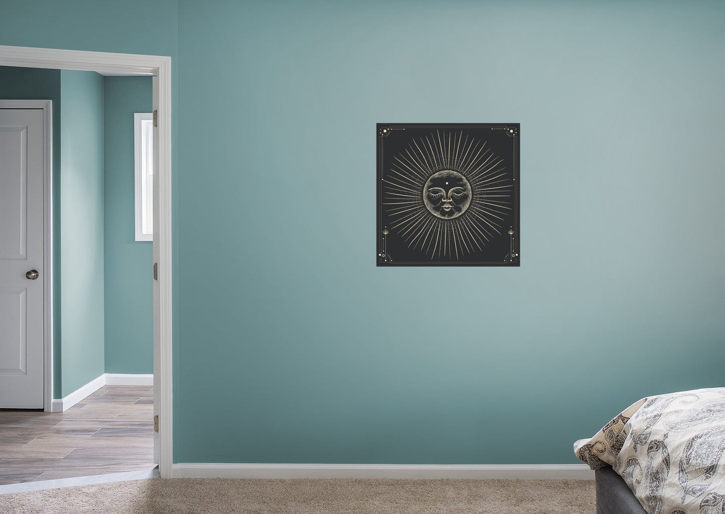 Moon Phases:  Moonlight Murals Moonlight        -   Removable Wall   Adhesive Decal